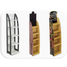 Wooden Literature Brochure Free Standing Display Rack